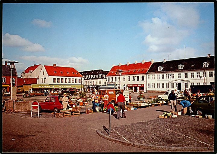 Maribo, torvedag. Lolland-Falsters Papirforsyning no. 3093-81.