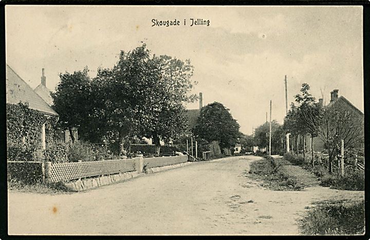 Jelling, Skovgade. H. A. Ebbesen no. 411.