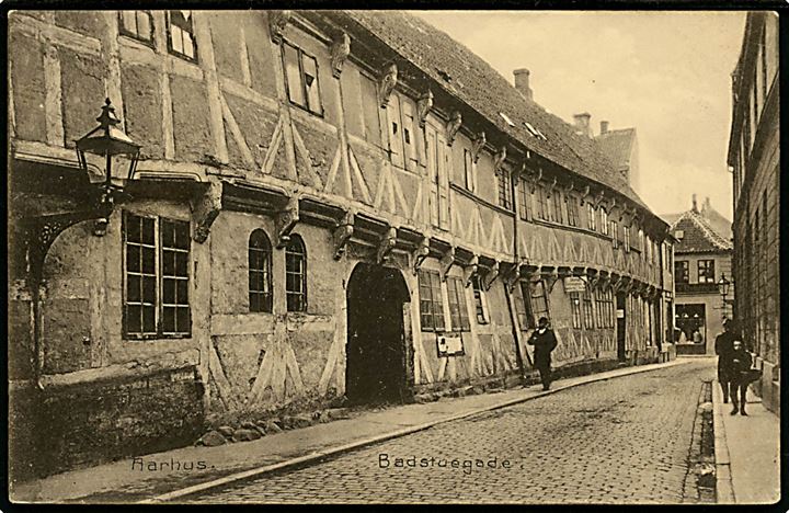 Aarhus. Badstuegade. Stenders no. 11748.