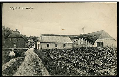 Bögeholt pr. Arden. Påtryk Hollandsk reklame! 