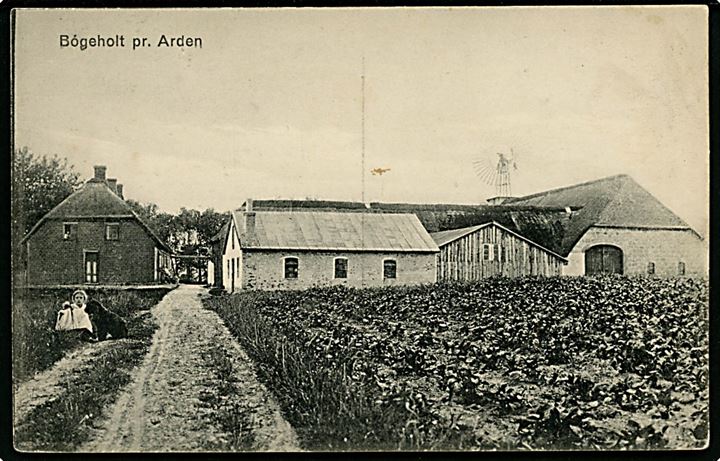 Bögeholt pr. Arden. Påtryk Hollandsk reklame! 