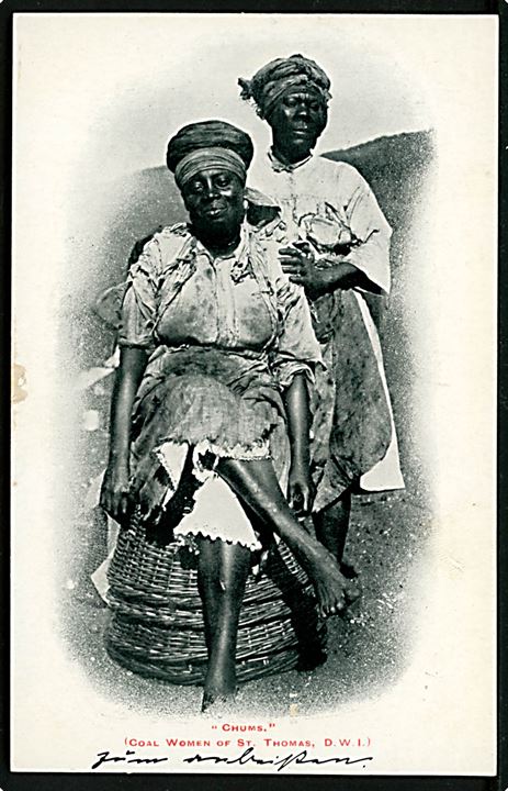 D.V.I., St. Thomas, Chums - Coal Women. U/no.