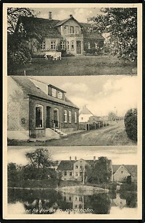 Hersnap på Hindsholm, partier fra. H. Schmidt no. 6867.