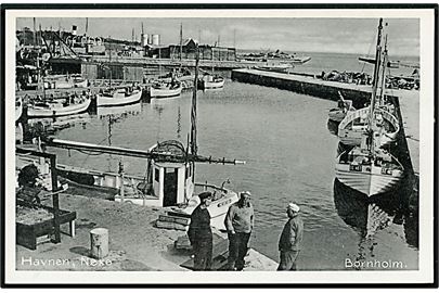 Nexø. Havnen. Stenders no. 190.