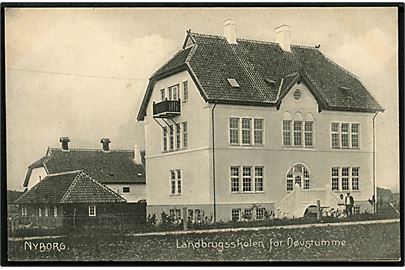 Nyborg. Landbrugsskolen for Døvstumme. Otto Nørmark no. 15633.