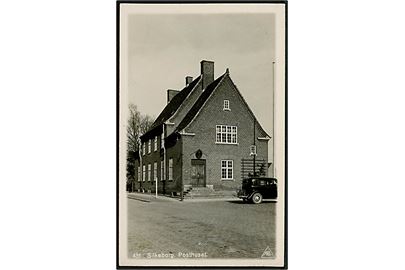 Silkeborg posthus. Fotokort Pors no. 431.