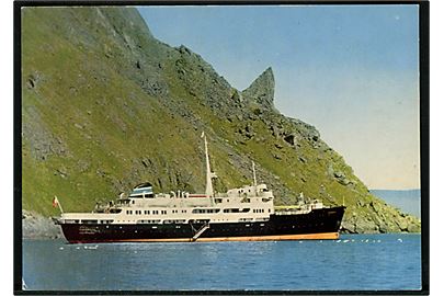 Hurtigruten ved Nordkap. Aune no. F-535-0.