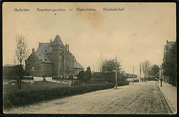 Haderslev, Smaabanegaarden. A. Hundevadt u/no.  Hj.knæk.