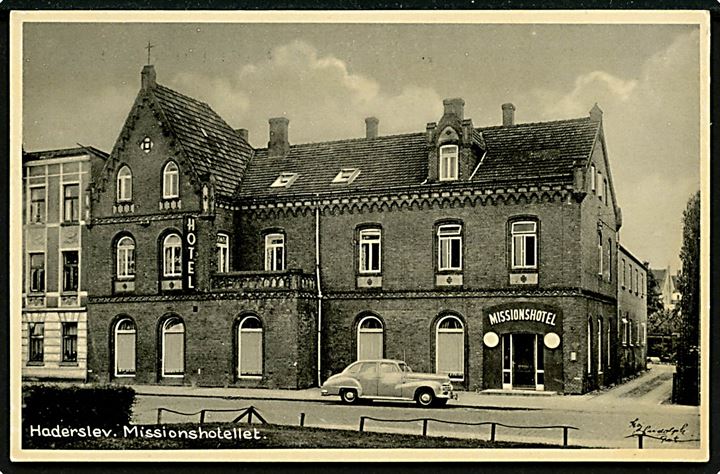 Haderslev, Missionshotellet. Stenders no. 3375.