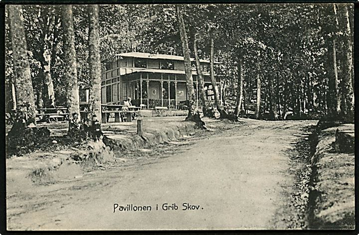 Gribskov, pavillonen. Stenders no. 6269.