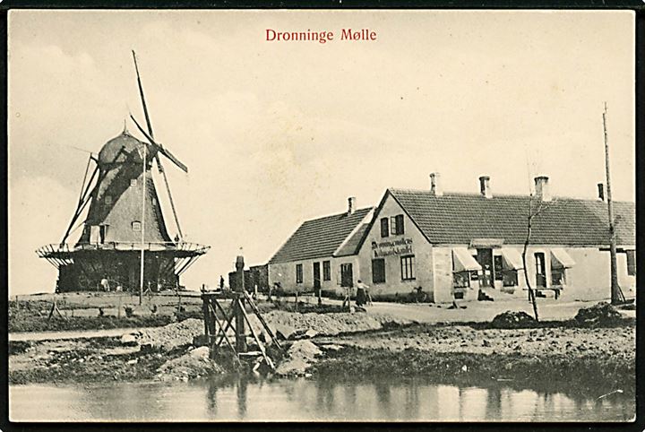 Dronningmølle mølle og købmandshandel. Jens Møller no. 508.