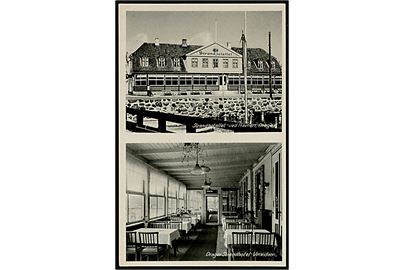 Dragør. 2 motiver fra Strandhotellet. Stenders no. 80135.