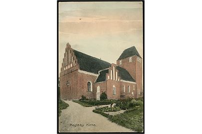 Magleby (Møn) kirke. Stenders no. 6734.