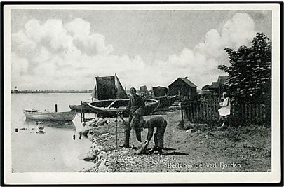 Kerteminde ved fjorden. Stenders no. 55075.