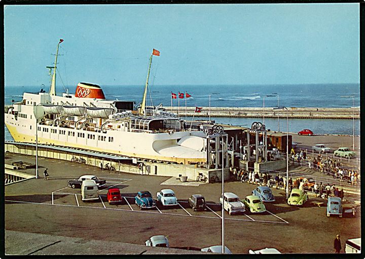 Skagen, M/S, Fred Olsen Line i Hirtshals. V. Asmussen no. 410.