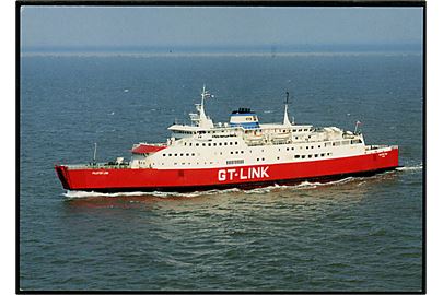 Falster Link, M/S, GT Link A/S færge på ruten Gedser - Travemünde. Lolland-Falsters Papirforsyning u/no.