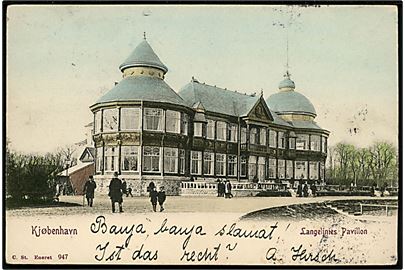 Købh., Langelinie Pavillon. Stenders no. 947.