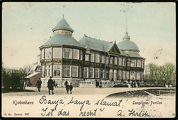 Købh., Langelinie Pavillon. Stenders no. 947.