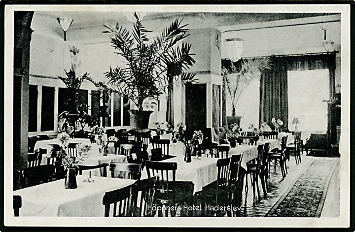 Haderslev, Höppners Hotel. Stenders no. 65592.