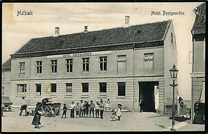 Holbæk, Hotel Postgaarden. P. Alstrup no. 1088.