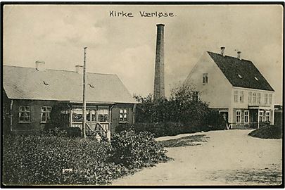 Kirke Værløse, mejeri. C. Mørch no. 10526.