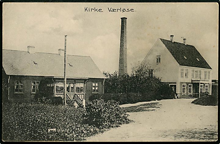 Kirke Værløse, mejeri. C. Mørch no. 10526.