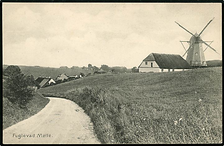 Fuglevad Mølle ved Lyngby. A. Vincent no. 3080.