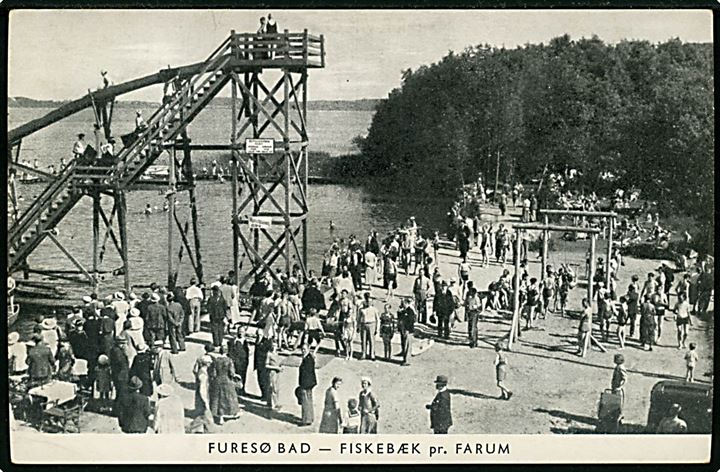 Farum, Furesø Bad ved Fiskebæk. Degri u/no.