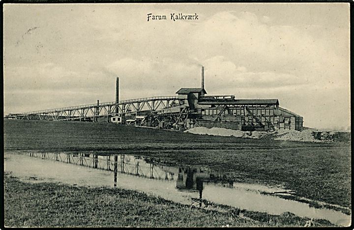 Farum, kalkværk. P. Alstrup no. 7074.