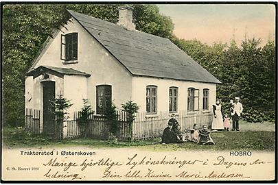 Hobro, Traktørsted i Østerskoven. Stenders no. 1080.