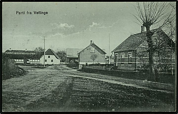 Veflinge. Parti fra. J.J.N. no. 9386