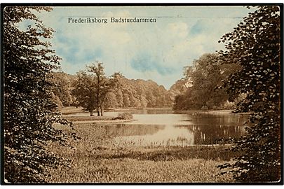 Frederiksborg. Badstuedammen. Hillerød Kontantforretning u/no. 