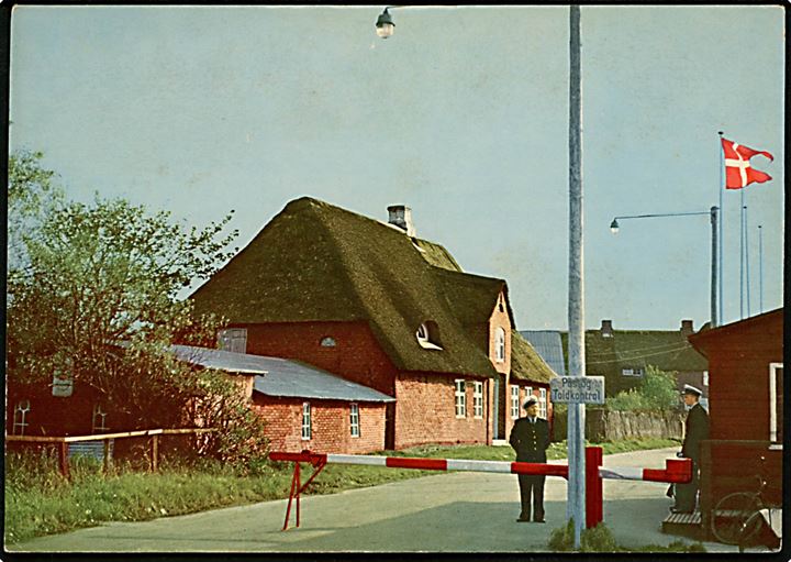 Rudbøl. Grænseovergangen. K. Witt-Møller no. 6701-577.