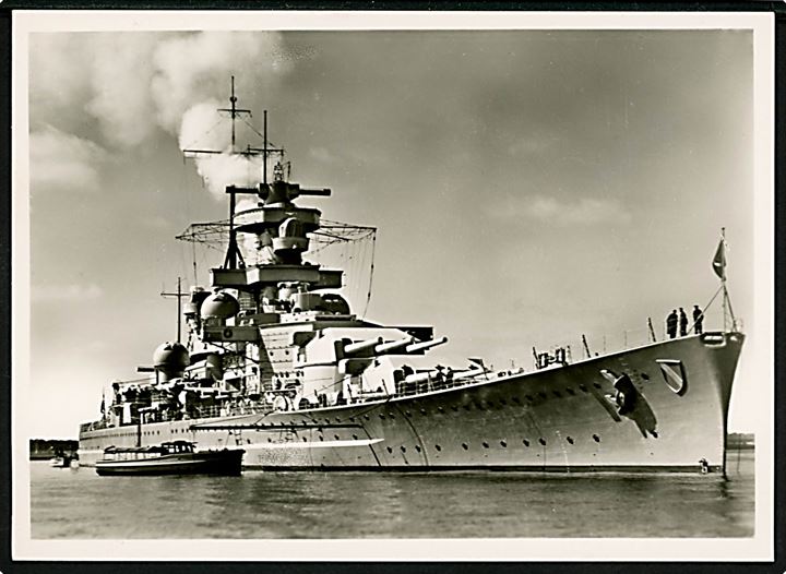 Slagskib Scharnhorst. H. Andres no. K321.