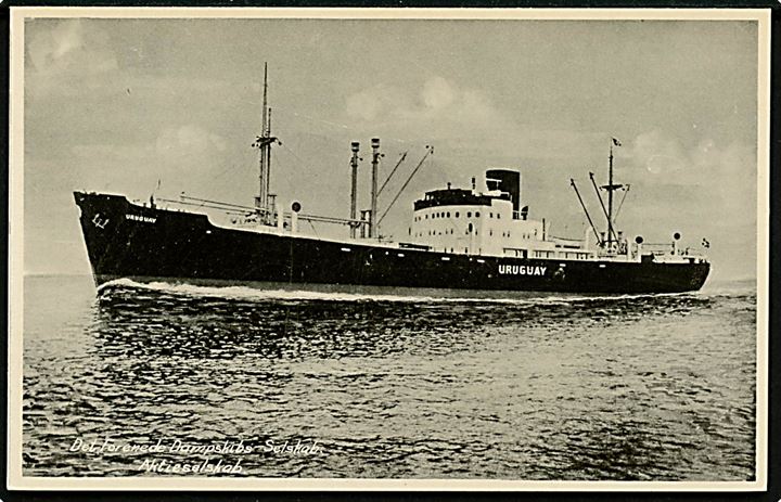 Uruguay, M/S, DFDS fragtskib. Stenders no. 87026.