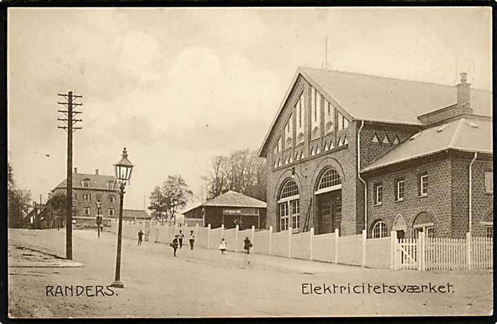 Randers, Elektricitetsværket. E. Nielsen no. 10346.