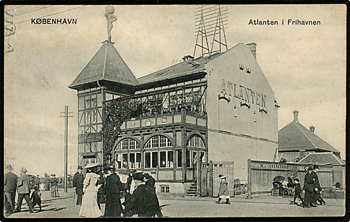 Købh., Atlanten i Frihavnen. Stenders no. 9202.