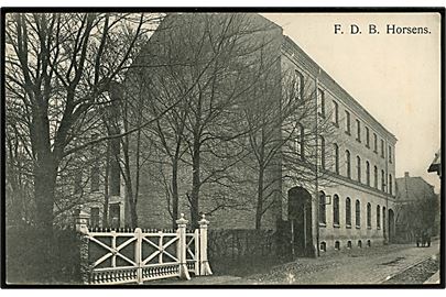 Horsens, F.D.B. (Fællesforeningen for Danmarks Brugsforeninger). F.D.B. u/no.