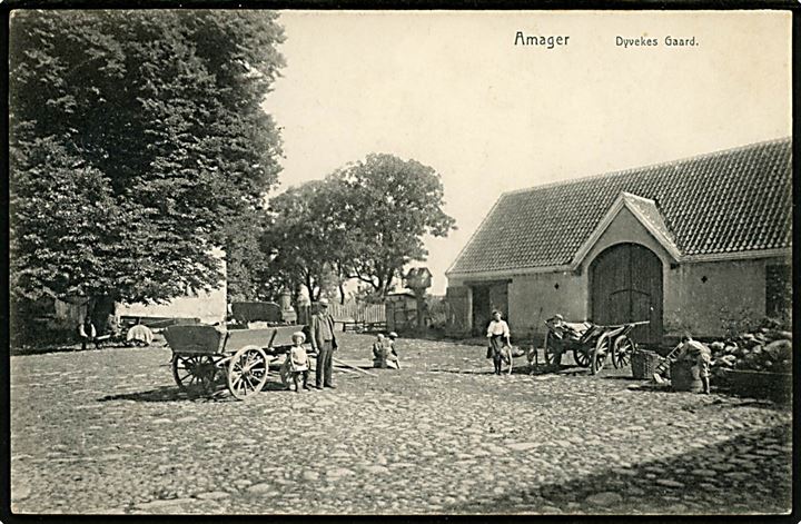 Købh., Amager, Dyvekes Gaard. Knackstedt & Näther u/no.