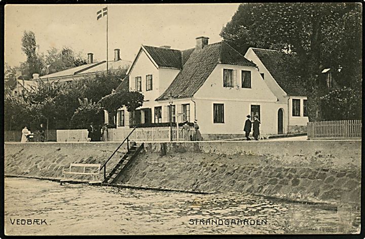 Vedbæk, Strandgaarden. A. Vincent no. 3224.