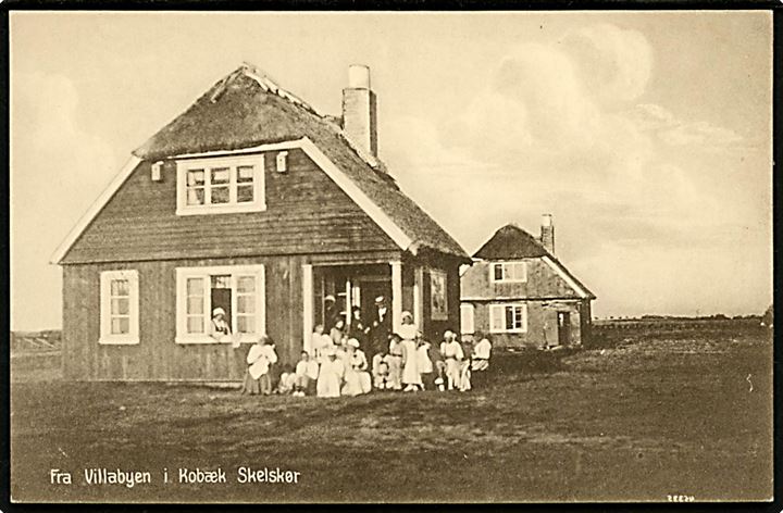 Skælskør, fra villabyen i Kobæk. Stenders no. 45335.