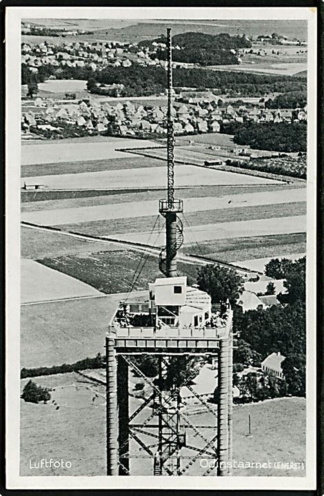 Odense. Udsigt fra toppen af Odins tårnet. Stenders no. 71031.