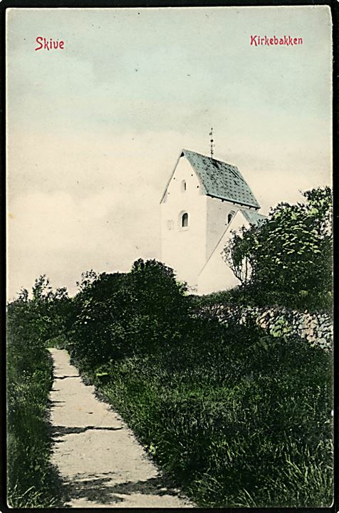 Skive. Vor frue kirke på kirkebakken. W.K.F. no. 1590.