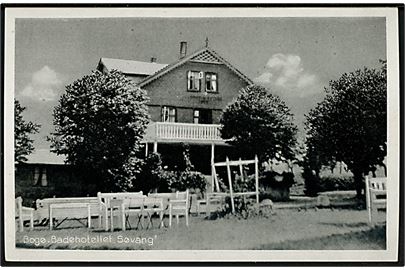 Bogø. Badehotellet Søvang. Stenders no. 66826.