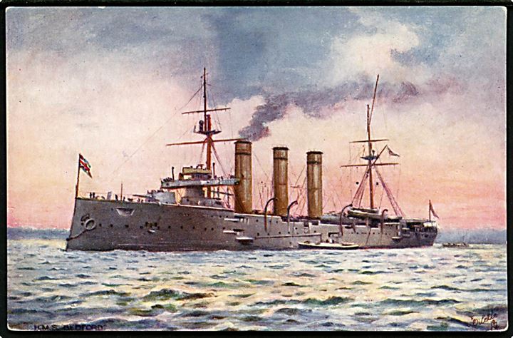 HMS Bredford, Tuck's Our Ironclads serie II no. 9082.