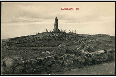 Thorshavn. Kongestøtten. Mindesten for kong Chr. IX’s besøg i 1874. Peter H. Arge no. 34334.