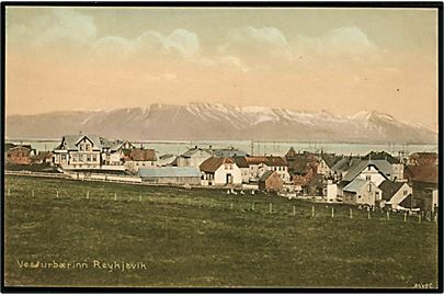 Reykjavik. Vesturbærinn. Stenders no. 39408.