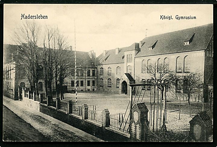 Haderslev, det kgl. Gymnasium. U/no.