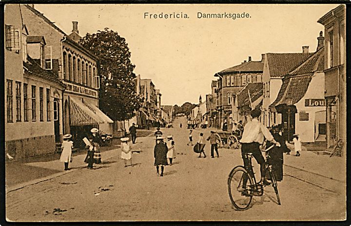 Fredericia, Danmarksgade. Grønholt u/no.