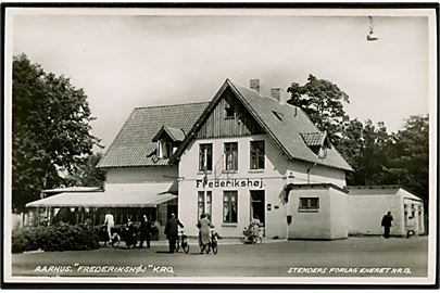 Aarhus, Oddervej, Frederikshøj kro. Stenders no. 13.